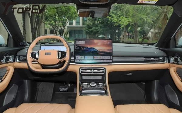 Geely Galaxy A7 interior Geely Galaxy A7 interior